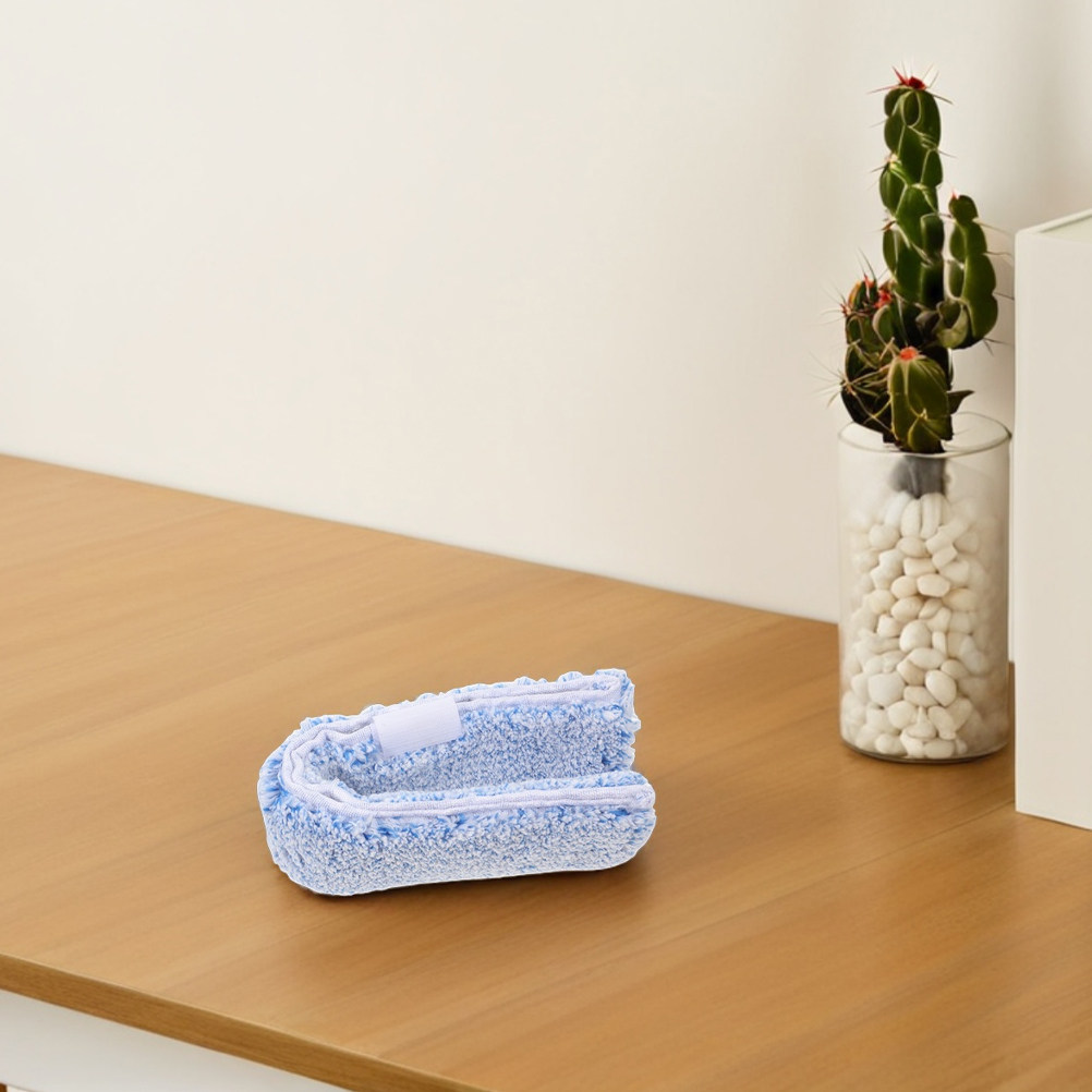 Glass Cleaner Streak - 2 Stück Waschbare Stoff-Ersatzpads für Fensterreinigungswerkzeuge