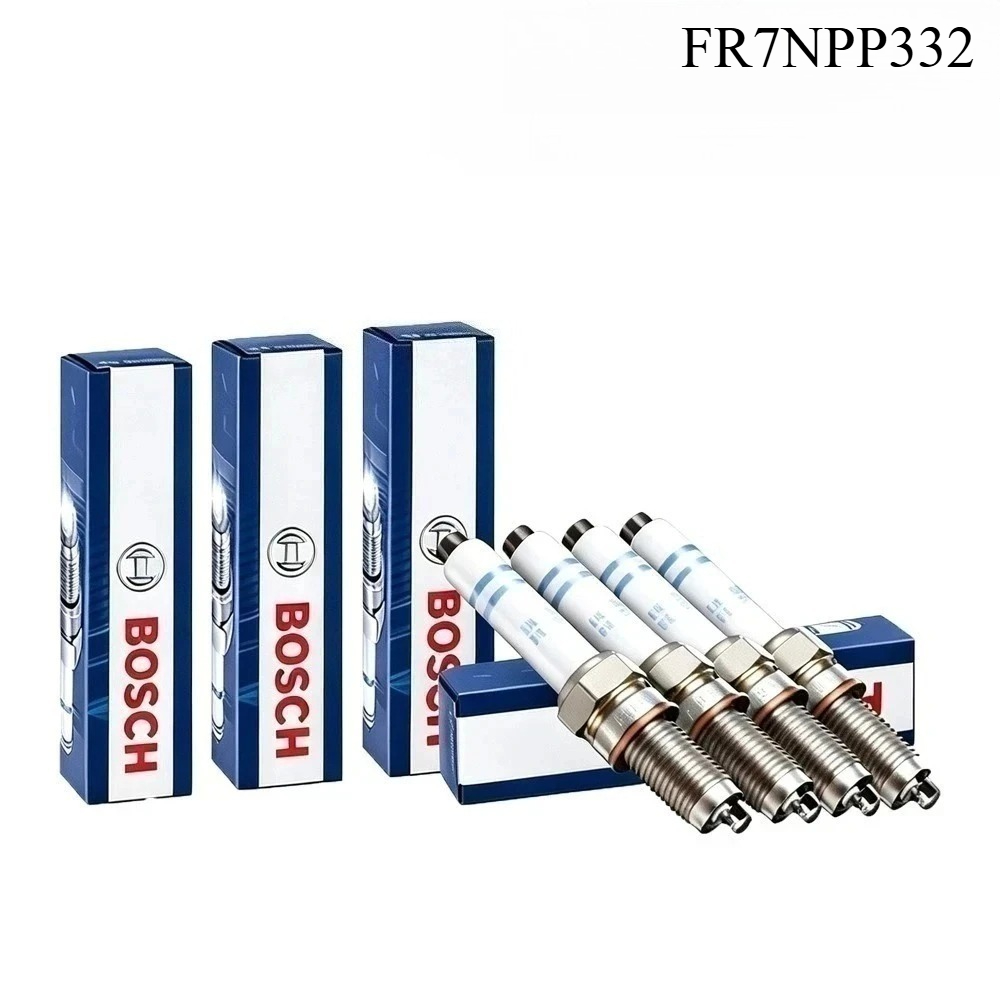 Bosch Spark Plug Iridium - Bosch FR7NPP332 Iridium-Zündkerze Stabile Zündung Reduziert