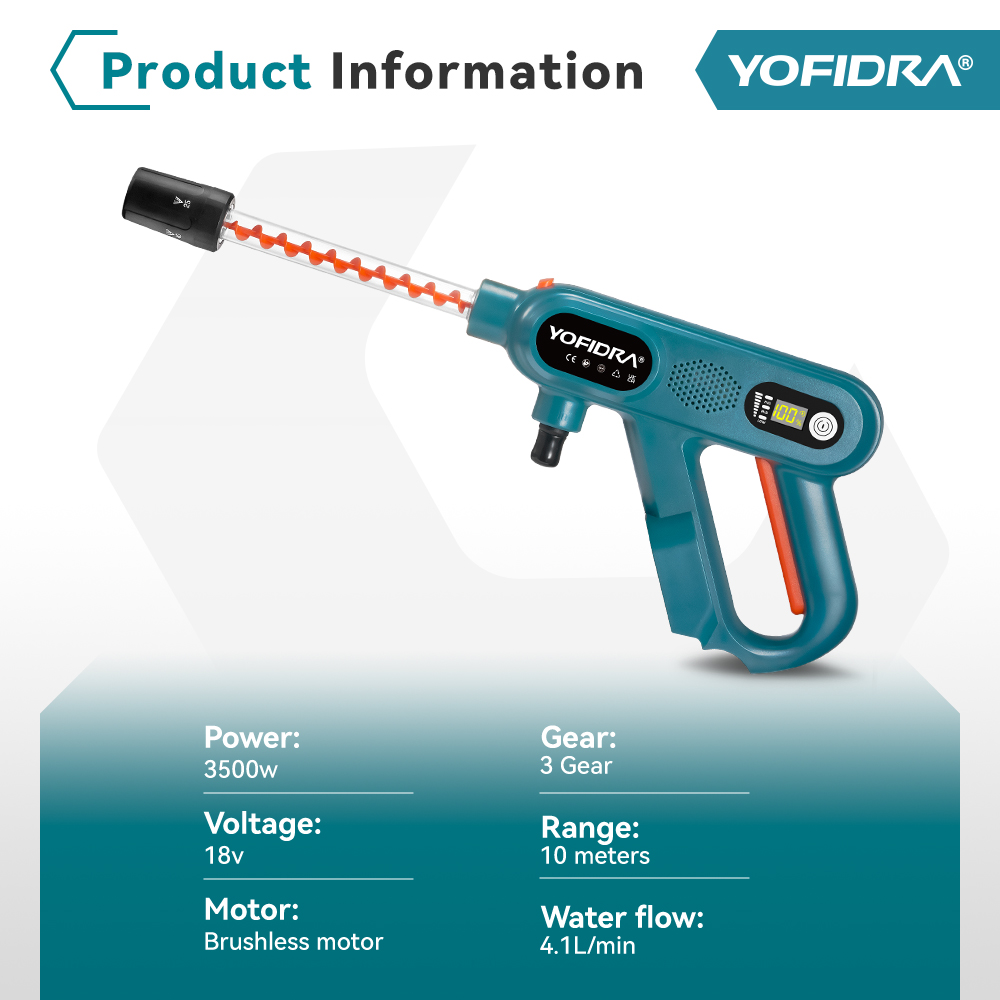 YOFIDRA 3500 W Bürstenlose Hoc – Car Shampoo Ph Bewertung und Preis