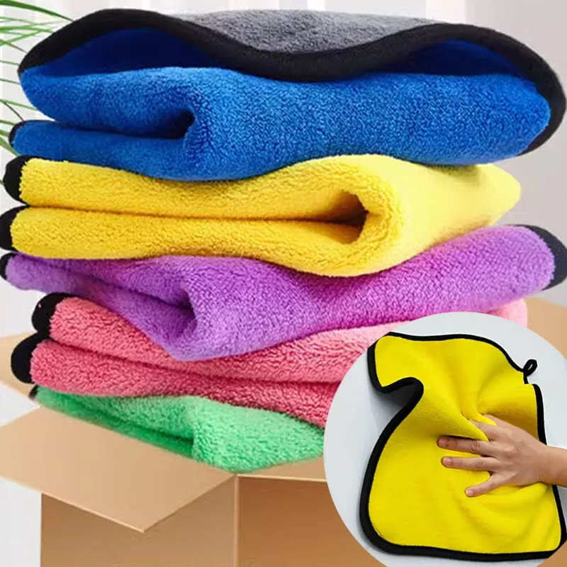 1/5 stücke Verdicken Auto Mikr – Microfiber Towel Detailing Bewertung und Preis