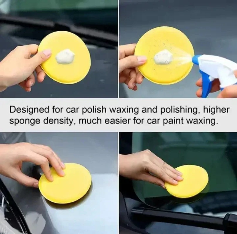 6PCS Car Care Foam Wax Applica – Wax Applicator Pad Bewertung und Preis