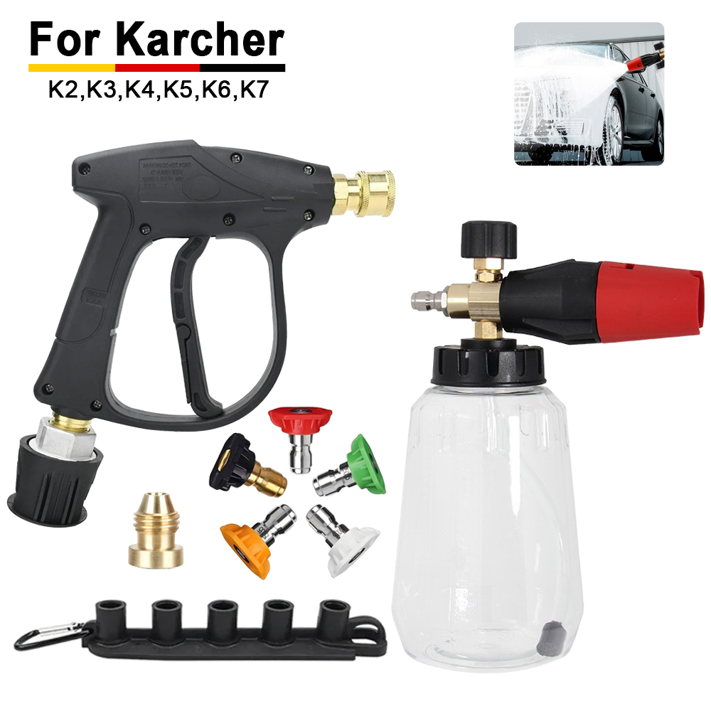 Karcher-kompatibles Schneescha – Foam Cannon Car Wash Bewertung und Preis