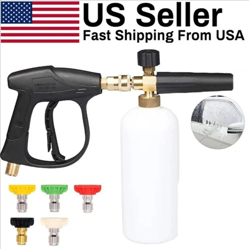 Hochdruckreiniger-Pistole + Sc – Foam Cannon Car Wash Bewertung und Preis