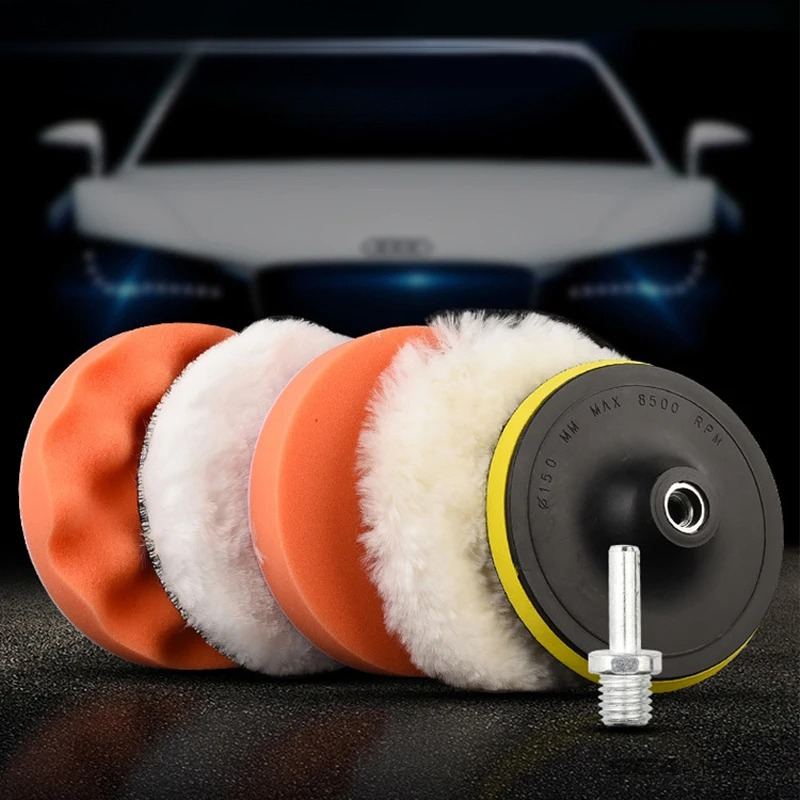 6-teiliges Auto-Polierschwamm- – Polish Pad Set Buffer Bewertung und Preis