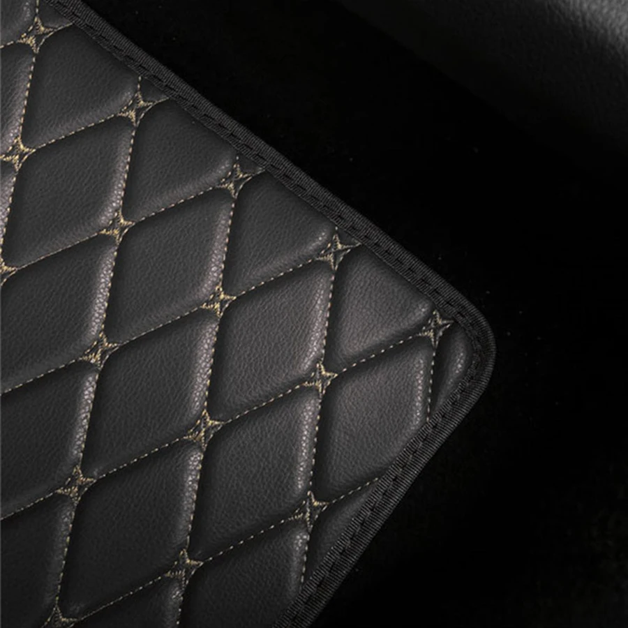 4 stücke PU Leder Schwarz Auto – Leather Cleaner Interior Bewertung und Preis